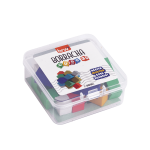 Pote de Borracha Cubo 3D - BRW79