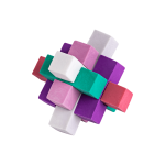 Pote de Borracha Cubo 3D - BRW79 - Imagem 2