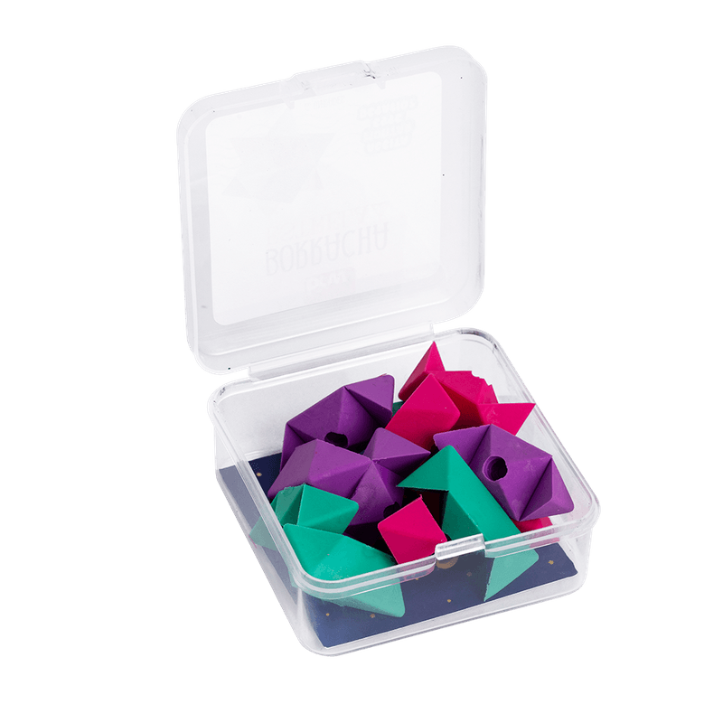 BORRACHA-ESTRELA2.png Pote de Borracha Estrela 3D - BRW - Imagem 2