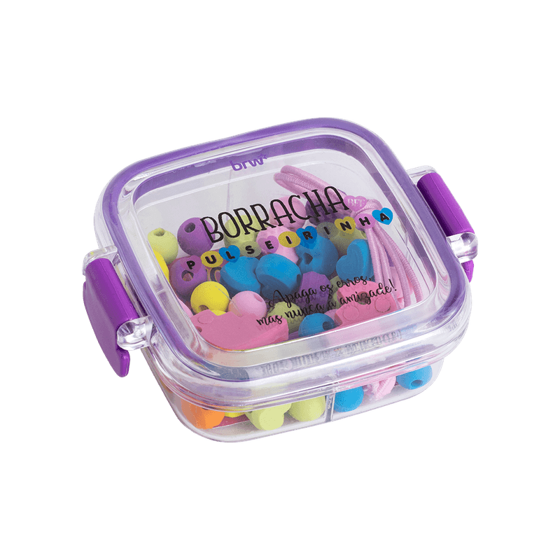 BORRACHA-PULSEIRINHA-BFF.png Pote de Borracha BFF Pulseirinha - BRW - Imagem 1