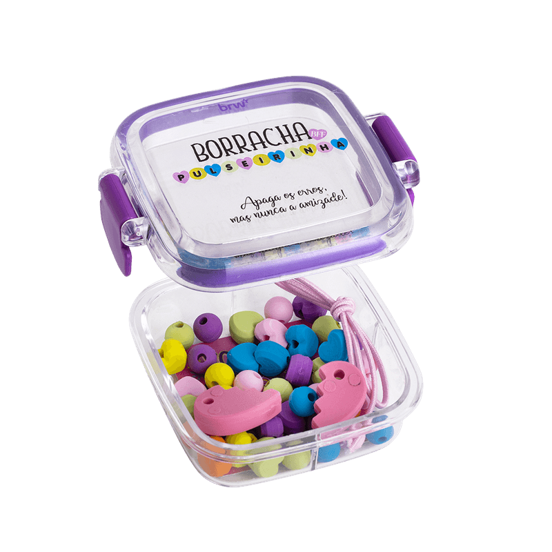 BORRACHA-PULSEIRINHA-BFF2.png Pote de Borracha BFF Pulseirinha - BRW - Imagem 2