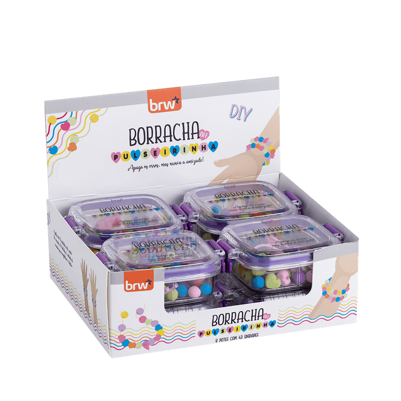 BORRACHA-PULSEIRINHA-BFF6.png Pote de Borracha BFF Pulseirinha - BRW - Imagem 5