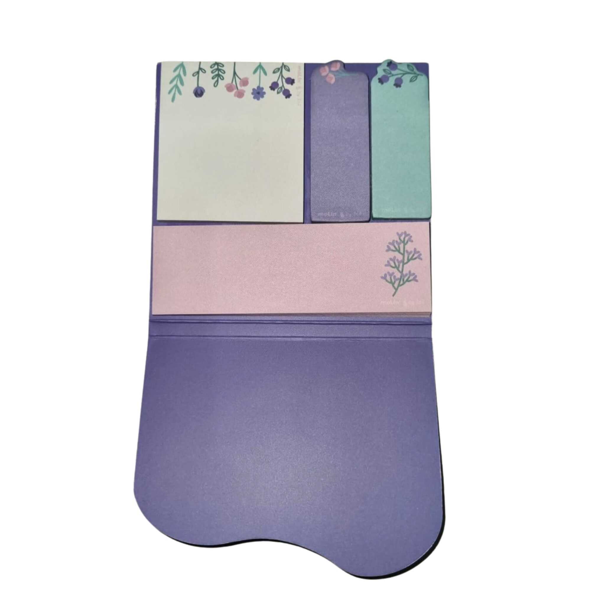 Design-sem-nome-1-8.jpg Bloco Adesivo Lilac Fields By Sof c/ 160 folhas moLin - Imagem 2