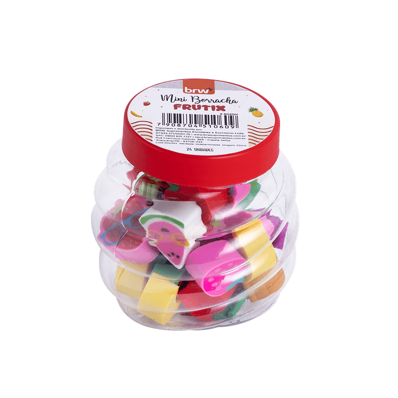 FRUTIX.png Pote de Borracha Frutix - BRW - Imagem 1