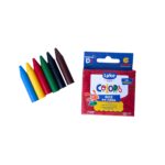 Mini Giz de Cera Colors 6 cores - Lyke - Imagem 2