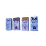 Borracha Animais No Cobertor - Importados