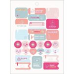 Bloco de Adesivos para Planner Bem-Estar - Tilibra - Imagem 3