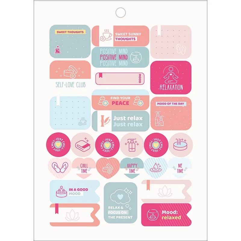 adesivo-para-planner-bem-estar-tilibra-2.jpg Bloco de Adesivos para Planner Bem-Estar - Tilibra - Imagem 3