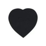 Bloco Adesivo Coração Preto Eagle