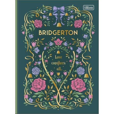 caderno-brochura-capa-dura-colegial-bridgerton-80-folhas-397466-e4.jpg Caderno Brochura Luxo Colegial Bridgerton 80 Folhas - Tilibra - Imagem 2