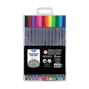 Conjunto Fineliner 0.4mm 12 Cores - Lyke