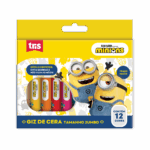 Giz Cera Jumbo Minions 12 Cores - Tris