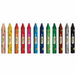 Giz Cera Jumbo Minions 12 Cores - Tris - Imagem 2