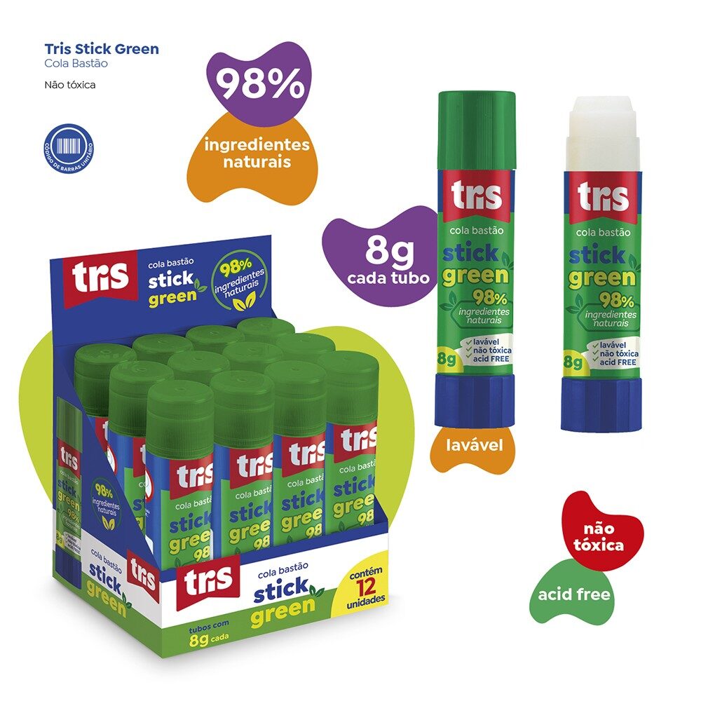 image-27.jpg Cola Bastão Stick Green 8g - Tris - Imagem 3