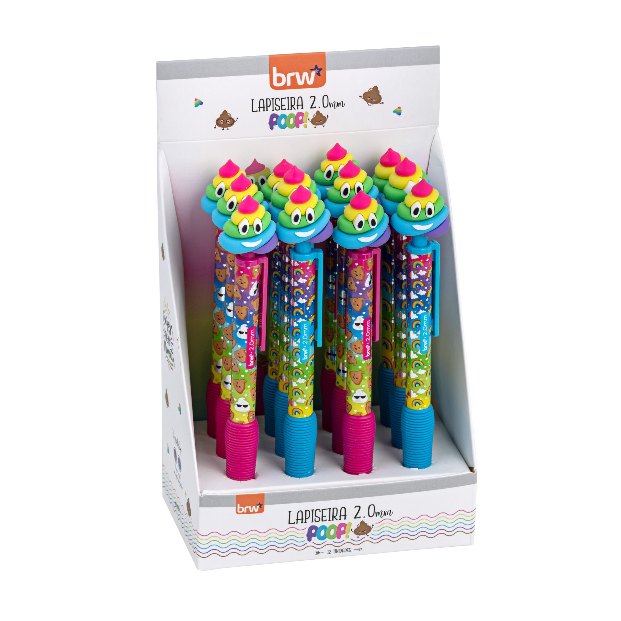 poop4.jpg Lapiseira Plástica Poop 2.0mm - BRW - Imagem 2