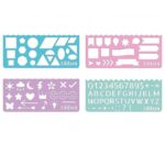 Régua Stencil Fun Blister Com 4 Und Tilibra - Imagem 3