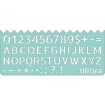 Régua Stencil Fun Blister Com 4 Und Tilibra - Imagem 6