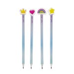 Lápis Hb Estampado Beloved Resina C/ Borracha Ponteira - BRW