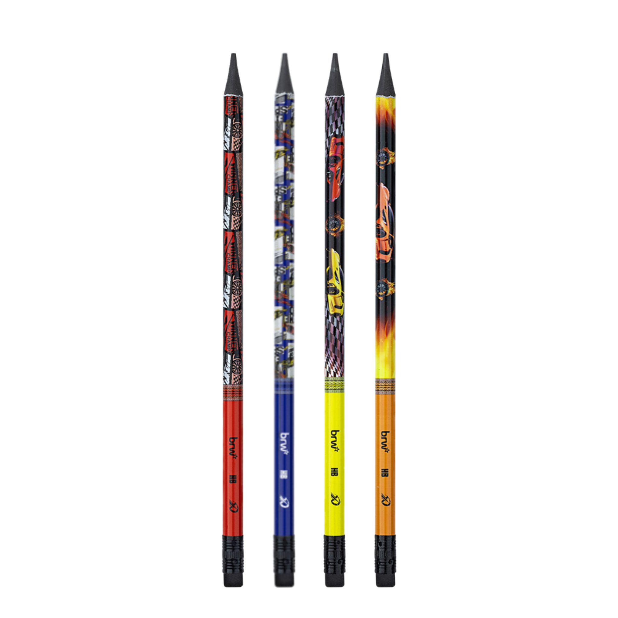 BRW-9.jpg Lápis Hb Estampado Xtreme Resina - BRW - Imagem 1