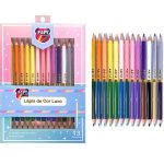 Conjunto Lápis De Cor Luxo 13 und 26 Cores Fofy