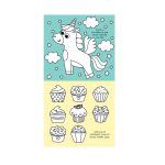 Livro de Colorir Unicórnios c/ Giz de Cera - Ciranda Cultural - Imagem 2