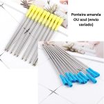 Refil para Caneta Luxo Esferográfica Tinta Azul (8cm)