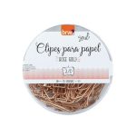 Clipes Para Papel 2/0 Rose Gold - BRW
