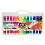 Canetinha Hidrográfica Big Com Carimbo 12 Cores - Fofy