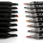 Conjunto Canetas Permanentes Touch 262 cores Ponta Dupla - Importados - Imagem 2